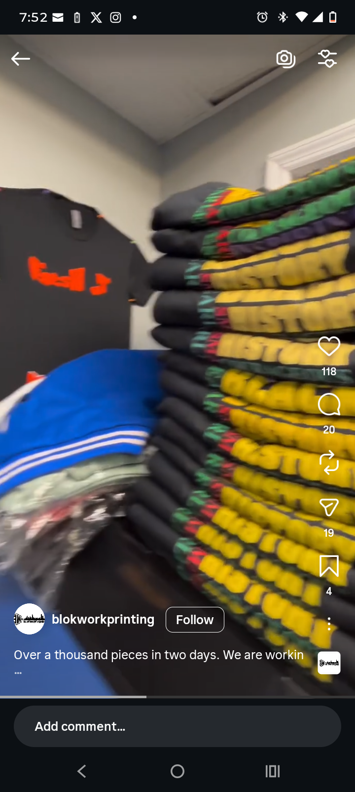 Merch support